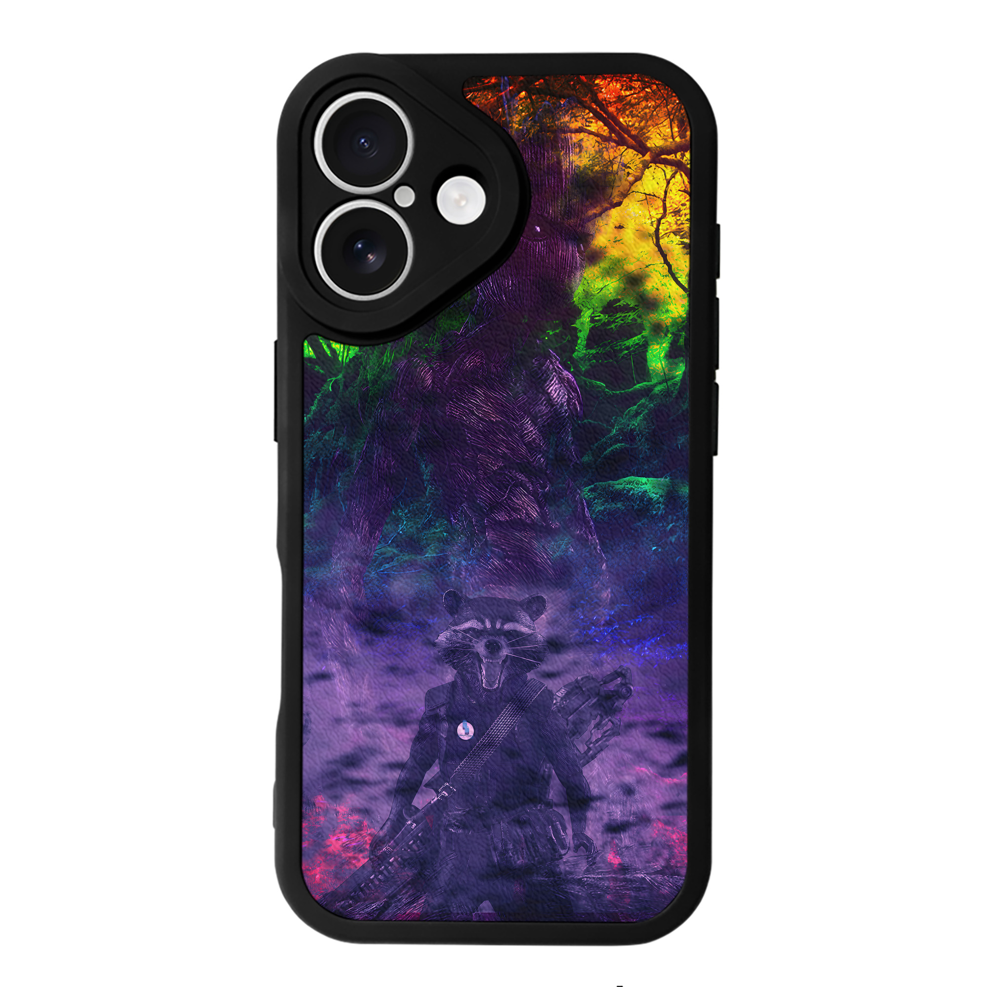 （画像用） アベンジャーズ The Avengers 【iPhone 16シリーズ対応】シリコンスマホケース（レザー調） 材質：シリコン